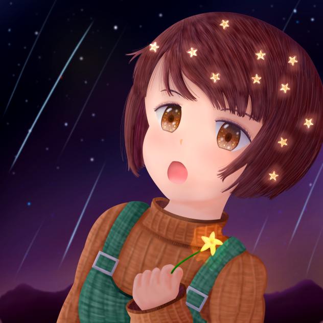 星降る夜に…。