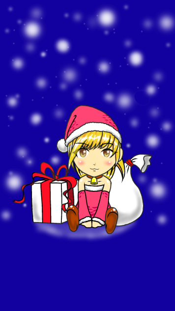 クリスマスの日に