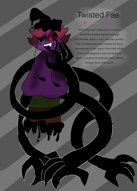 Twisted Fae! (dandy’s world original OC)