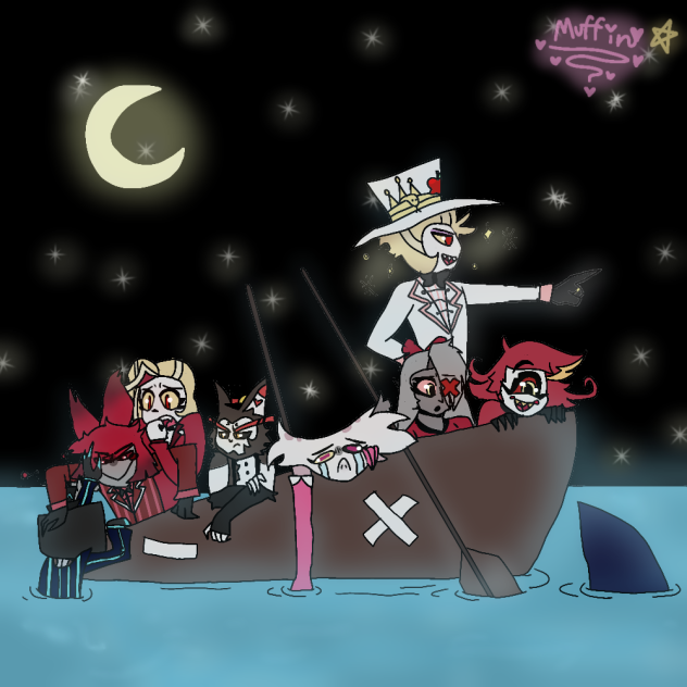 Hazbin Hotel cast messing around.