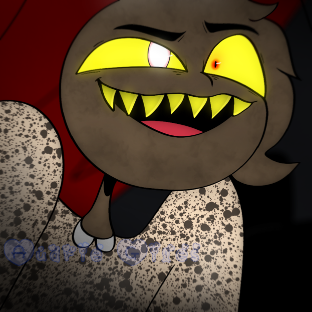 pov your sitting in a monster's lap