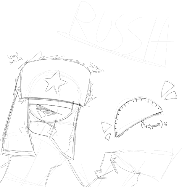 Russia day 3 sketch (WHY ARTBLOCK)
