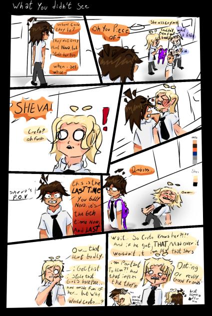 What you didn't see (Comic)