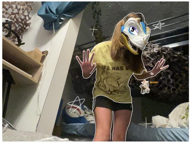 Everything except my face reveal ;D