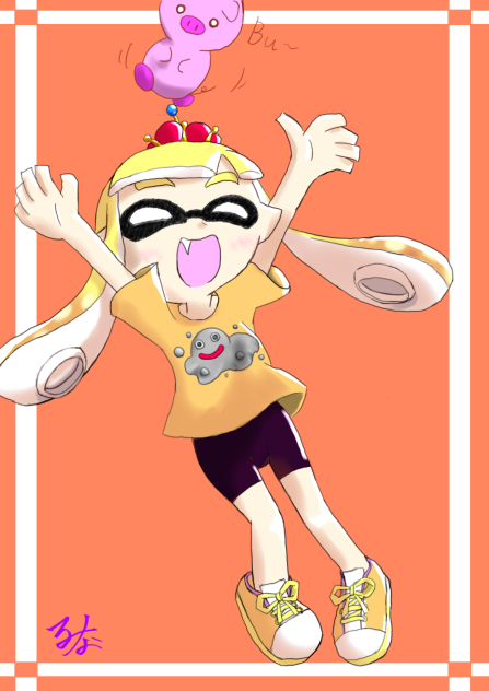 【スプラ】はぐキンイカちゃんのかおりん