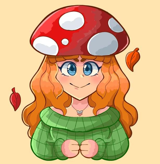 Mushroom girl