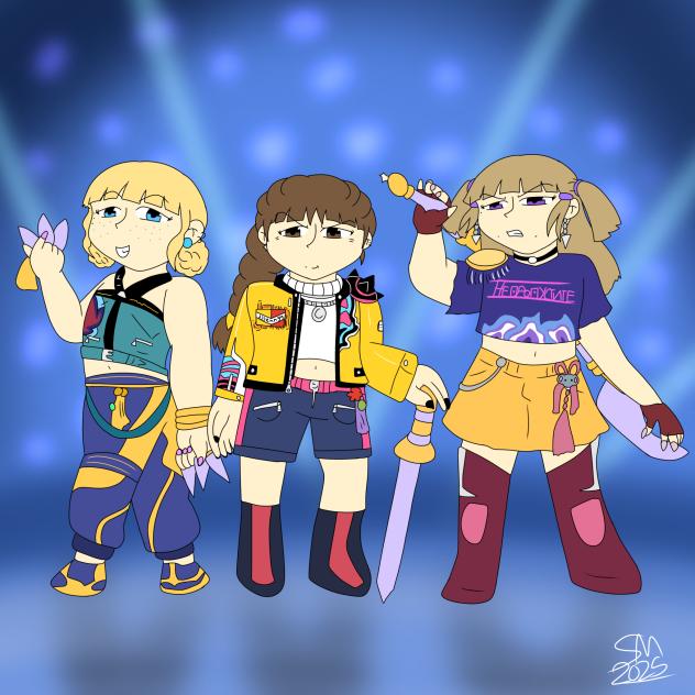 SBG Girls as HUNTRIX