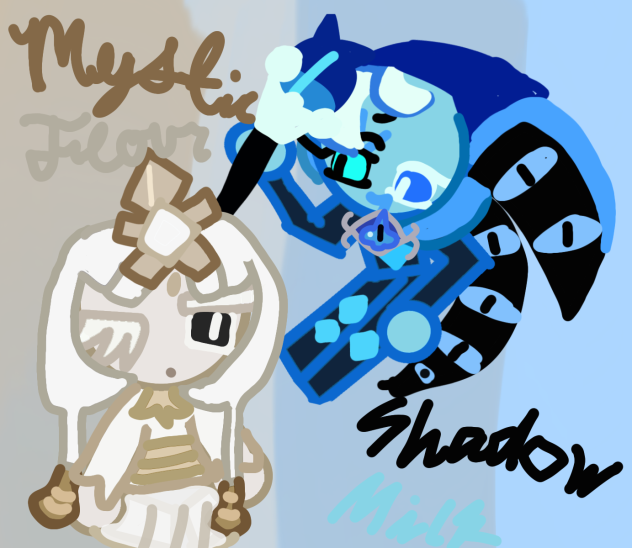 Mystic Flour and Shadow Milk Cookie!
