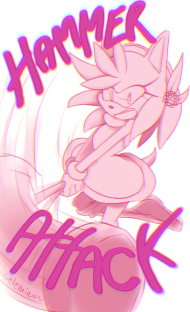Hammer Attack - Amy Rose