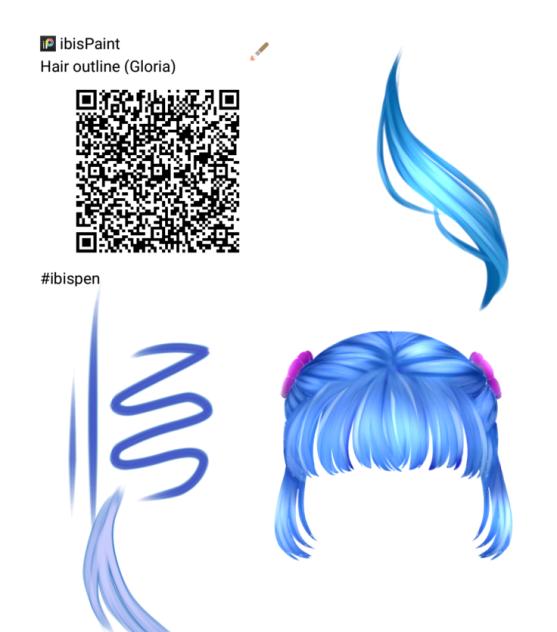 Hairbrush outline by gloria