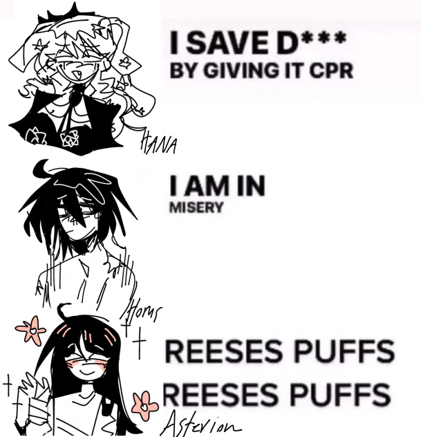 My favs (all of them have trauma)