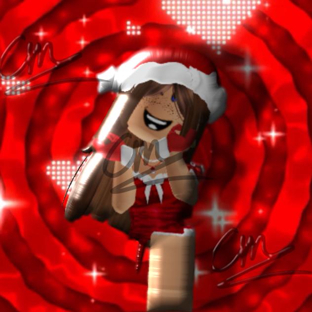 Christmas roblox gfx profile picture