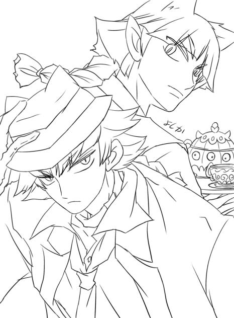 ＊魔ifオペラ・線画＊