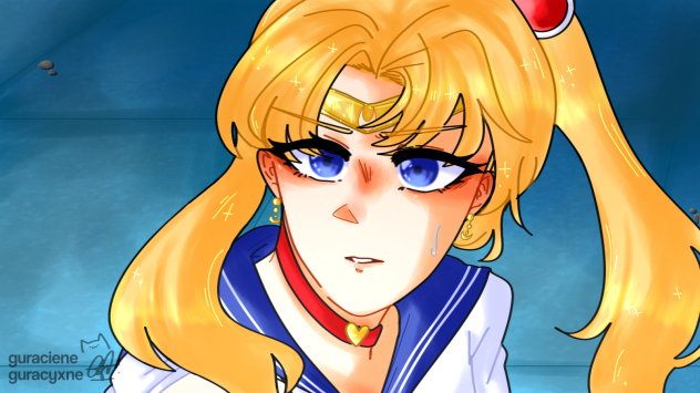 Sailor Moon redraw challenge 🌘✨