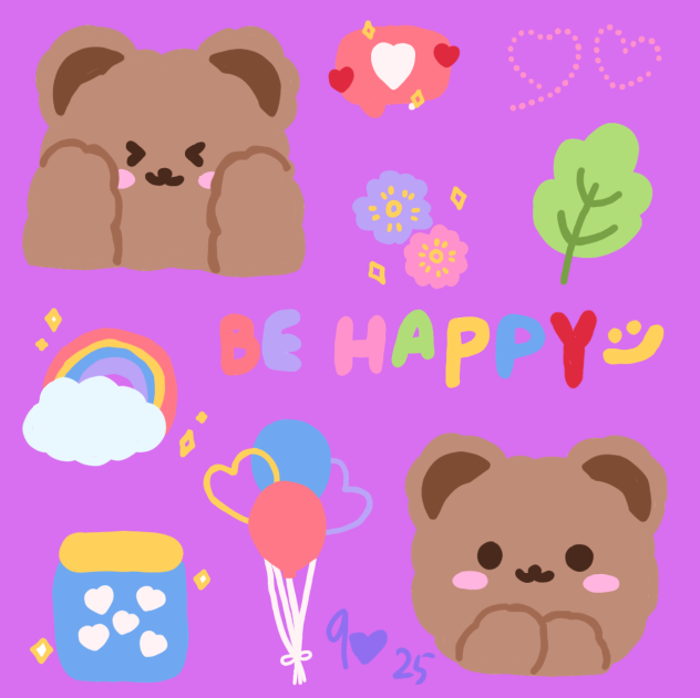 bear Is so cute - ibisPaint