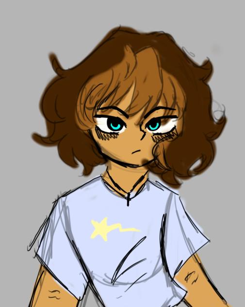 He lookin girly
