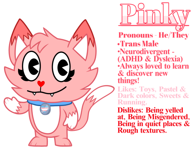 Pinky - My 2nd HTF Self Insert Ref Sheet