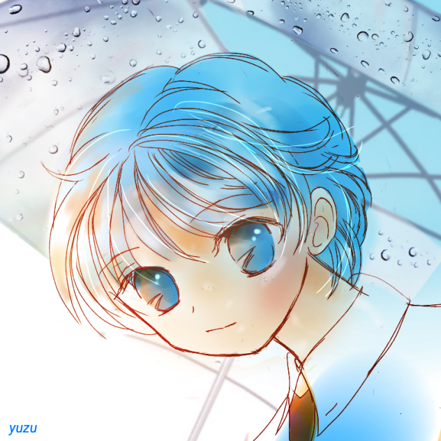 フリーアイコン、雨の日