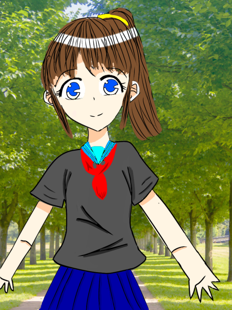 セーラー服の女の子