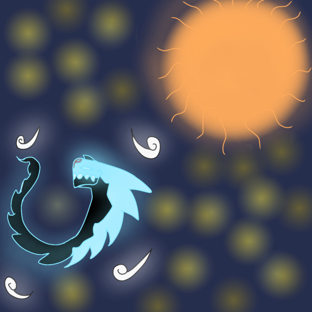 criatura celestial - ibisPaint
