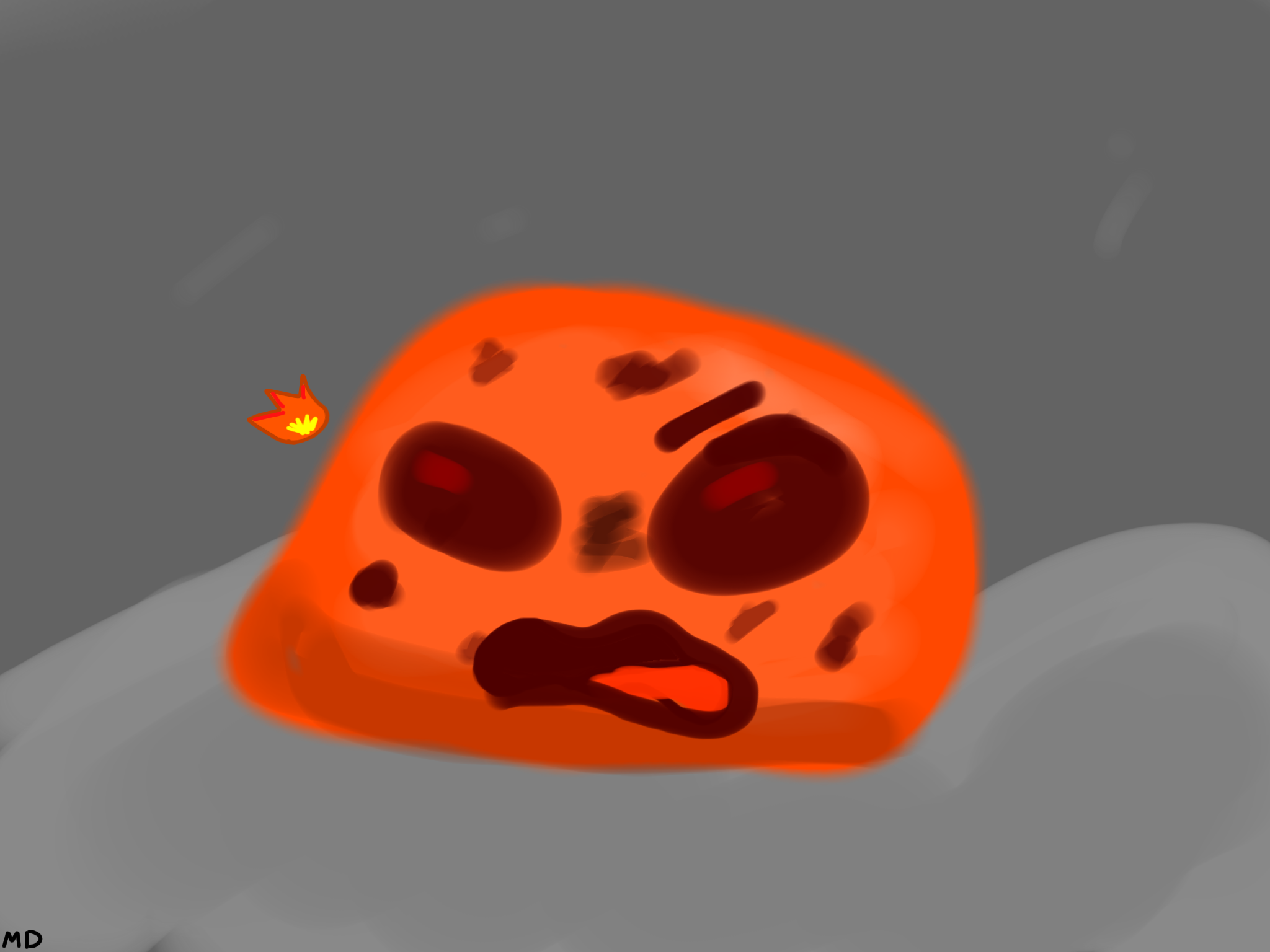 Fire Slimester - ibisPaint