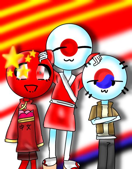 (カンヒュ)🇨🇳🇯🇵🇰🇷 だ！