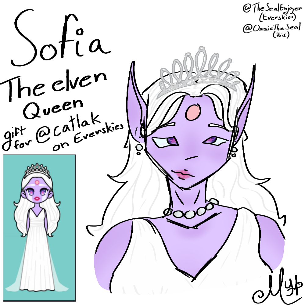 Gift for someone!! - ibisPaint