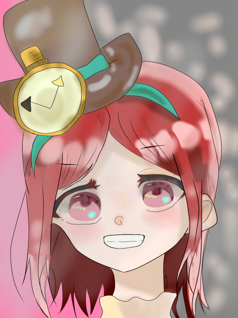 ほぼぼかしツールに頼った絵