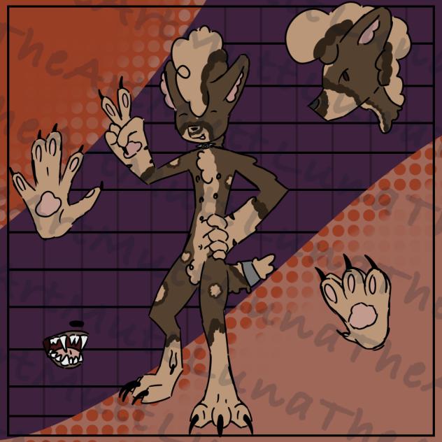 (bday)Anthropomorphized Hyena Me