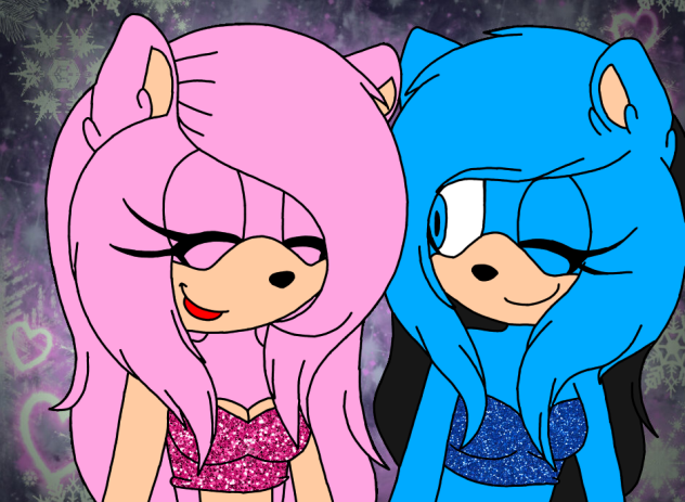 Kawaii Girls Amy And Becky The Hedgies