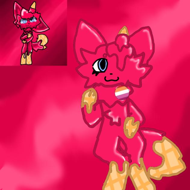 Updating my bffs fursona