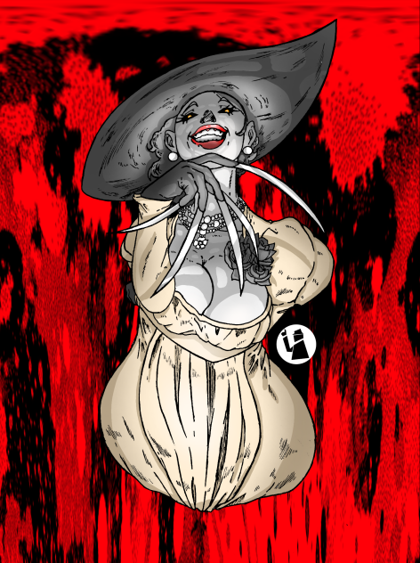 RE8 Village Big Vampire