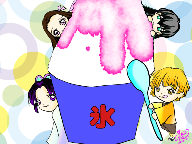 鬼滅の刃　かき氷