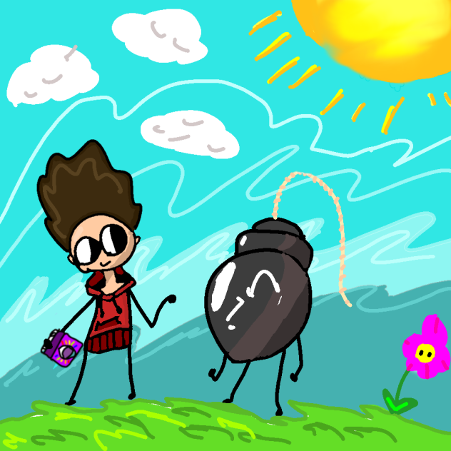 Luck Of The Notebook drawing - ibisPaint