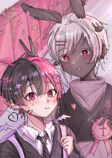 (⁄ ⁄•⁄ω⁄•⁄ ⁄)~♡ 🦇