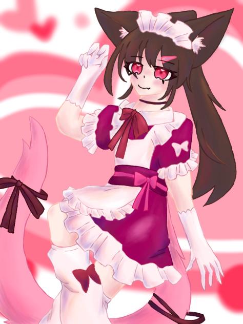 メイド服!!
