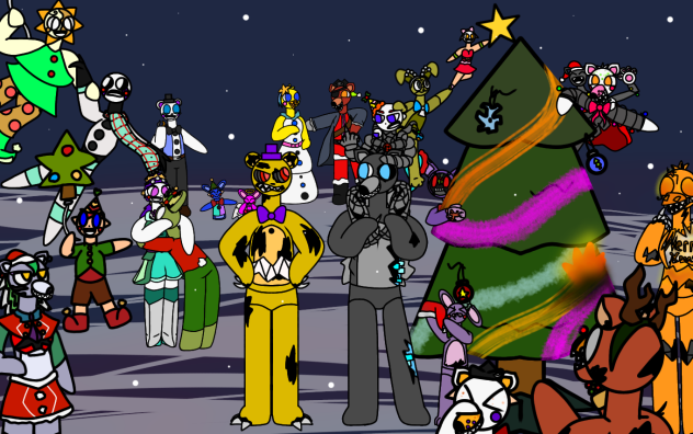 Merry Late Fnaf Christmas. v2