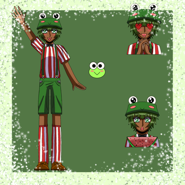 Sanrio characters as humans, Keroppi