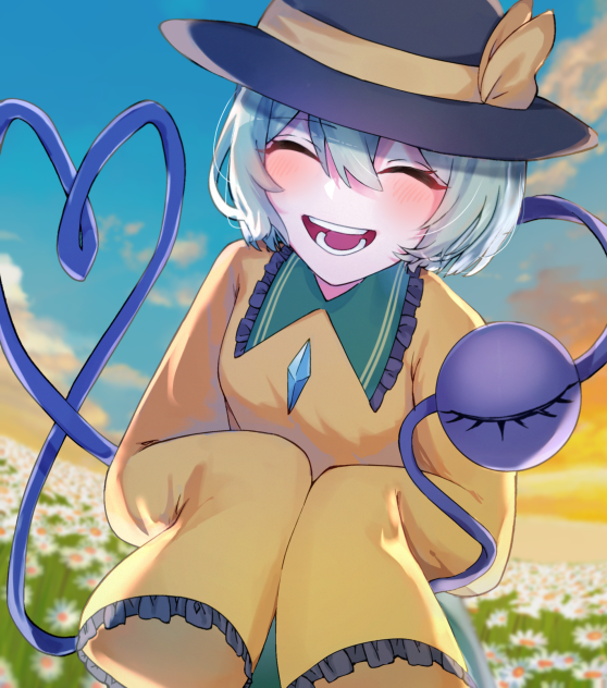 笑顔がかわいいこいしちゃん