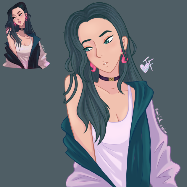 @ chalsue drawn in my style