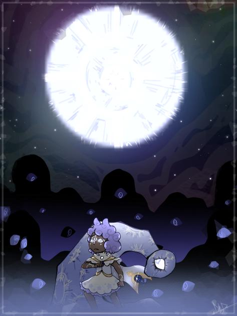 Dyra and the celestial patrons
