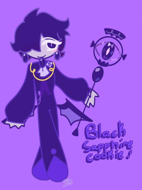 black sapphire cookie!!