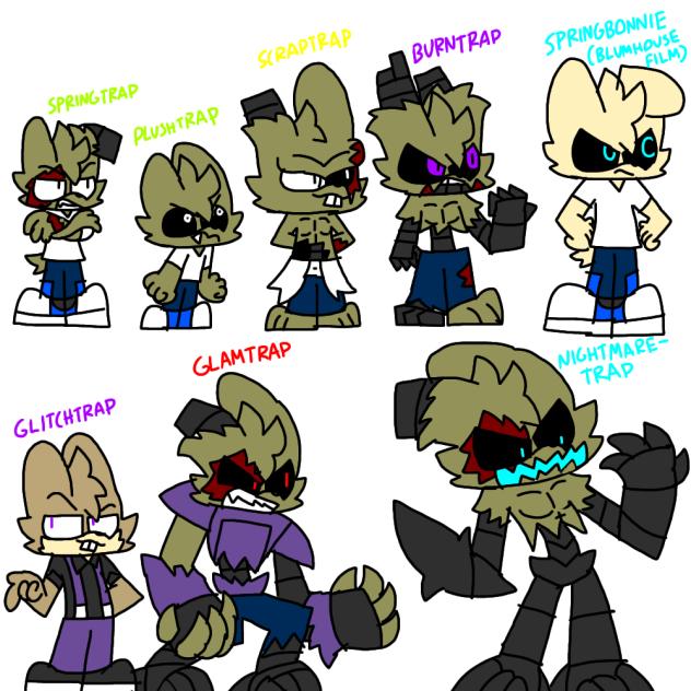 The Traps (2 of them are fanmade)