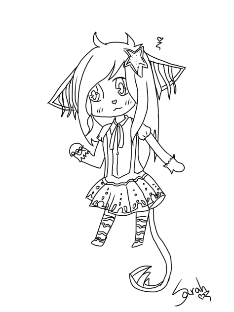 cute cat girl