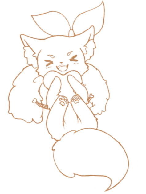 【線画】愛を詰めコンだ♡