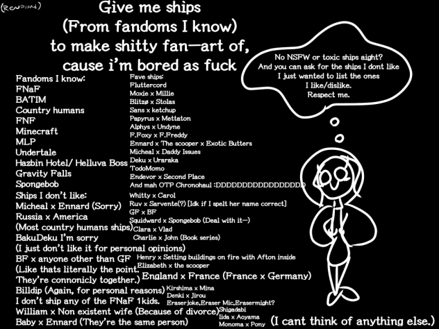 Give me ships to make Fan art of.