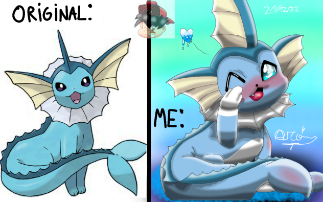 my vaporeon