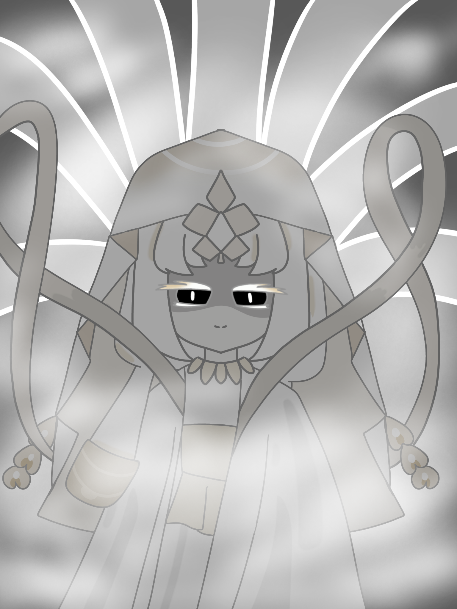 최애 미플이 처음 그려봄 first art of mystic flour - ibisPaint