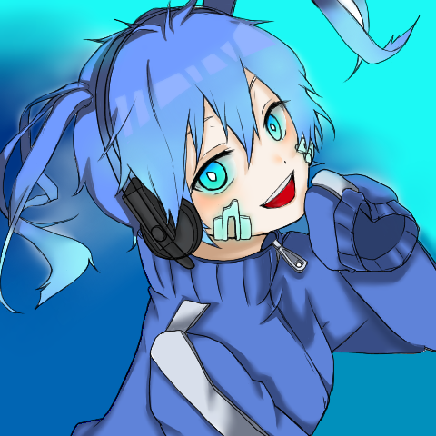 カゲプロのエネ塗ってみた！