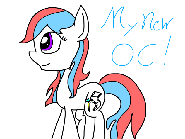 speedpaint my new oc on mlp!